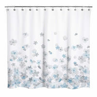DUSCHVORHANG – 180 x 180 cm – Material: Polyester - Multicolor, Textil (180/180cm)