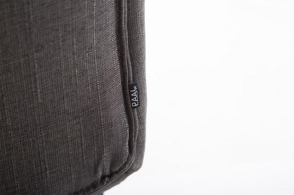 BÜROSTUHL Volute, Stoff Dunkelgrau - Dunkelgrau, Textil/Metall (65/125/73cm) - TPFLiving