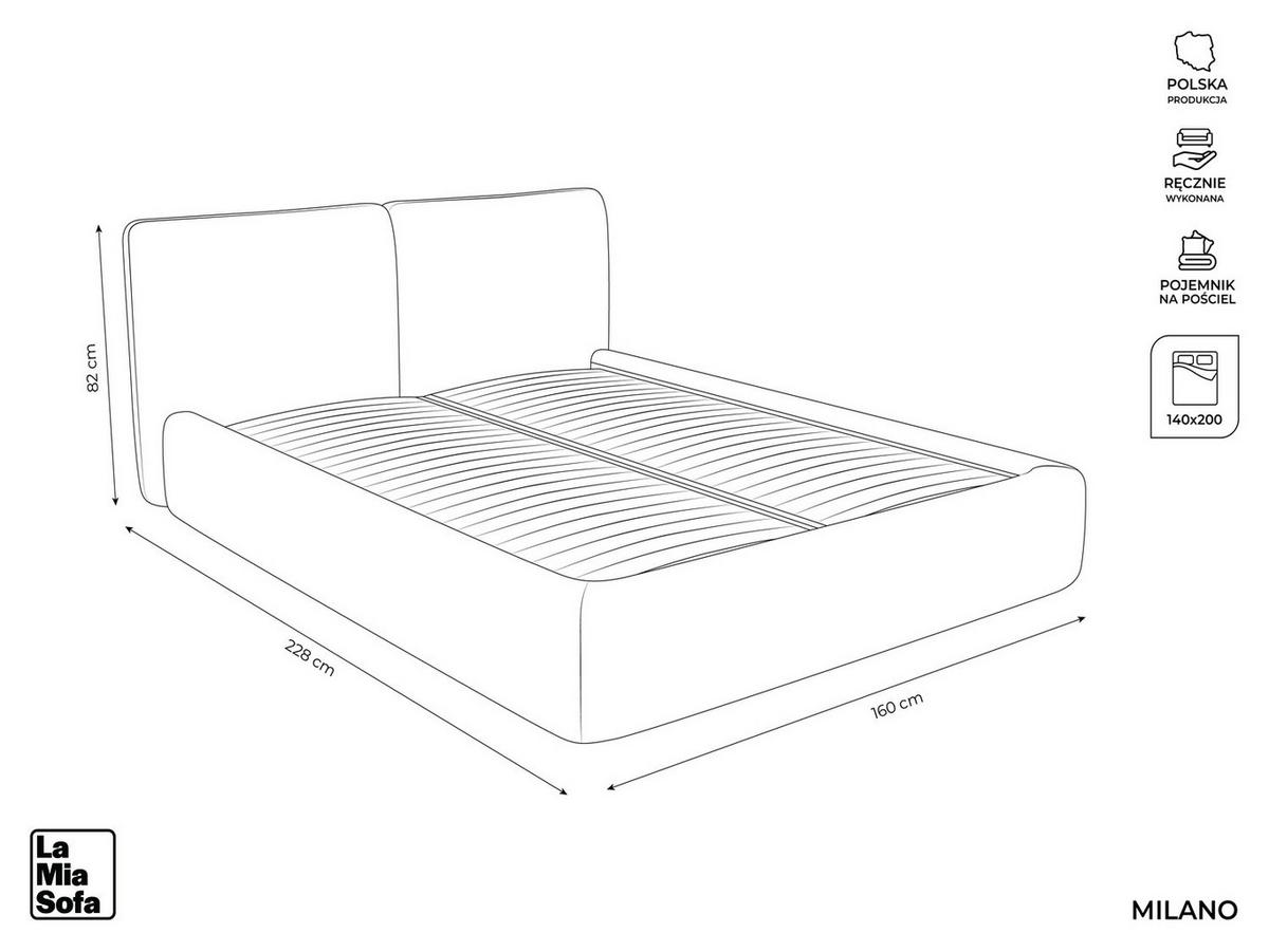 POLSTERBETT mit Bettkasten und Lattenrost 160x228 Grau - Dunkelgrau/Schwarz, Kunststoff/Textil (140/200cm) - Makamii