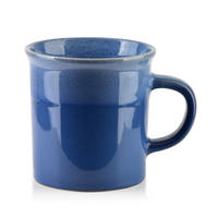 BECHER Basic Nature Blau 10/13/10.5 cm Keramik - Blau, Keramik (0.5L) - Mondex