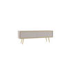 TV-LOWBOARD Tori 150 cm Kaschmir - Kaschmir/Goldfarben, Holzwerkstoff/Metall (150/50/40cm) - Ravio