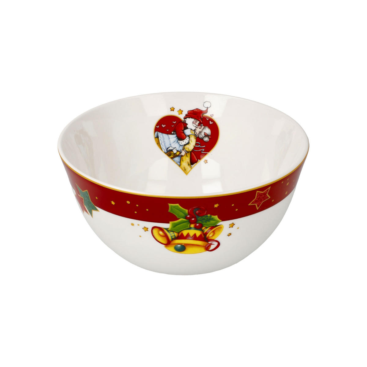 KÜNSTLERSCHALE Mary Engelbreit - Home Sweet Home, Fine Bone China, Bunt, 15 cm - Multicolor, Keramik (7cm) - Goebel