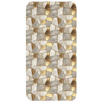 WC PŘEDLOŽKA Mozaika - Mramor - Zlato 60x120 cm - šampaňská, textil/plast (60/1cm) - OnlyWow