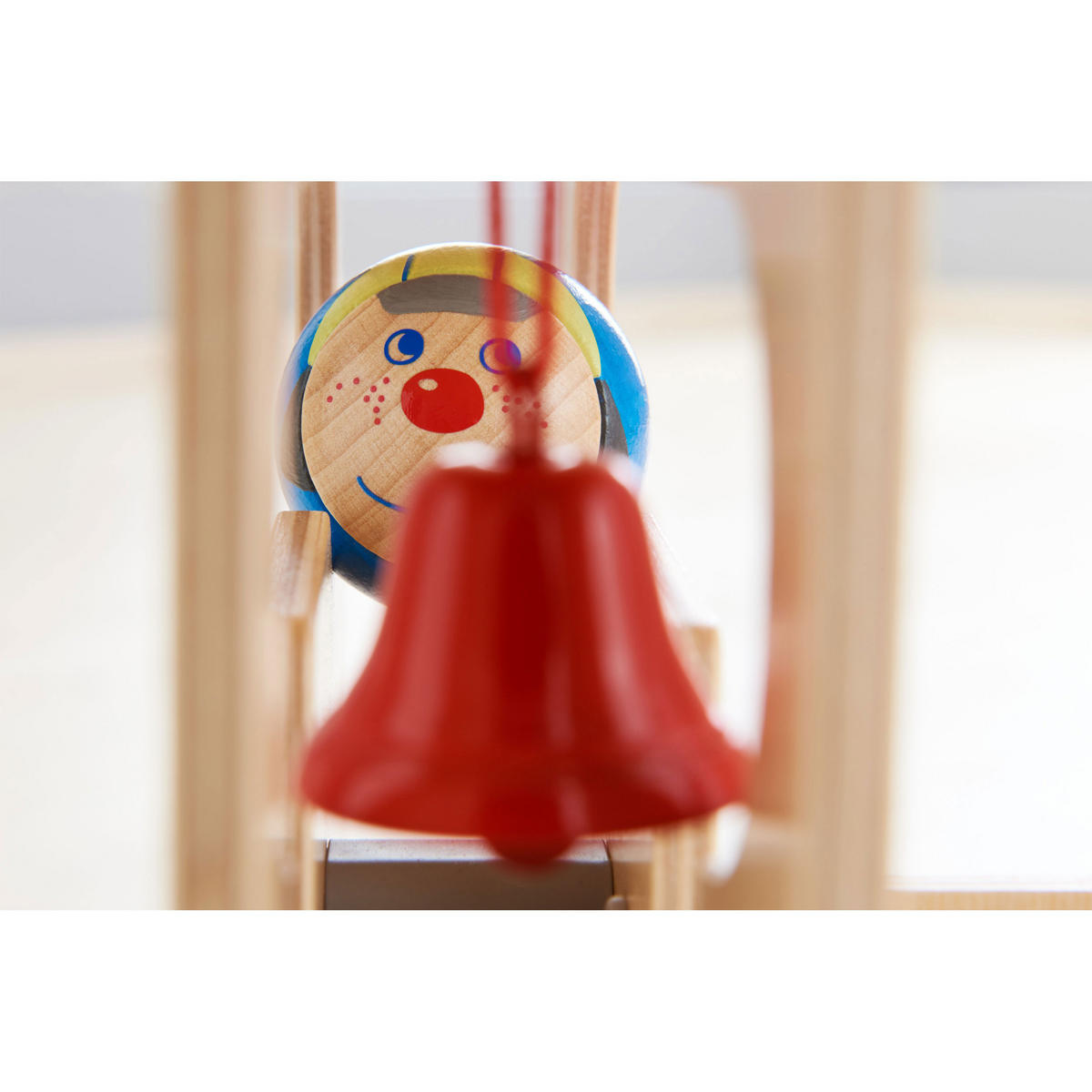 SPIELZEUGAUTO Kullerbü Spielbahn Feuerwehrwache, ab 2 Jahren - Multicolor, Kunststoff (31.5/47.5cm) - Haba