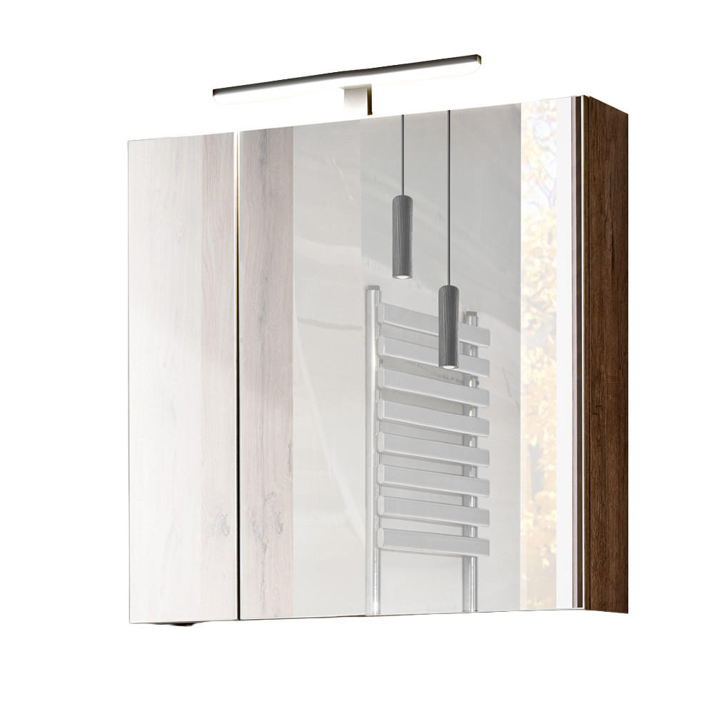 Lomado Spiegelschrank Braun 60x75x17 cm