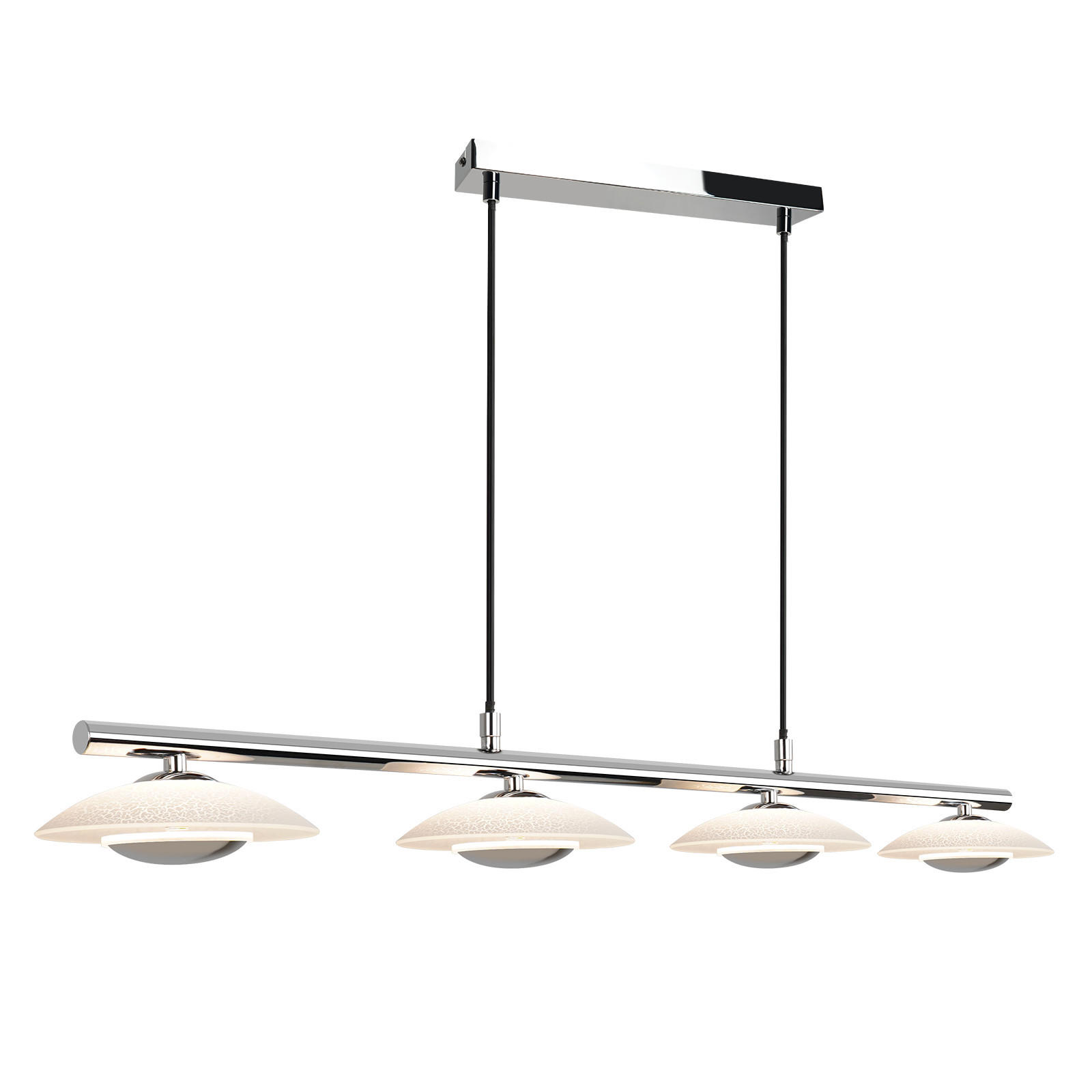 HÄNGELEUCHTE Zorvq 35/133/64 cm - Alufarben, Metall (64/35/133cm) - ZMH