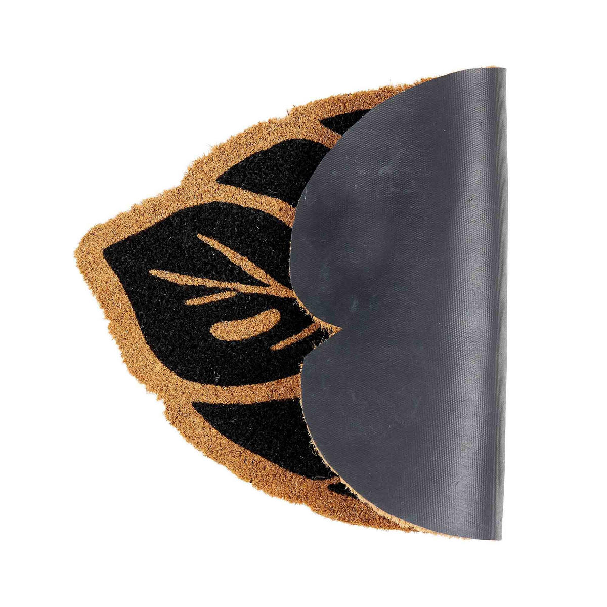 SCHMUTZFANGMATTE COCO SMART MONSTERA - Schwarz, Textil (40/60cm) - Astra