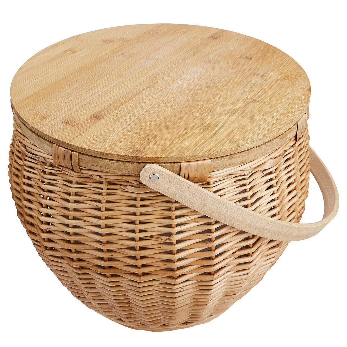 PICKNICKKORB The Great Outdoors - Braun, Naturmaterialen/Keramik (38/32/38cm) - Butlers