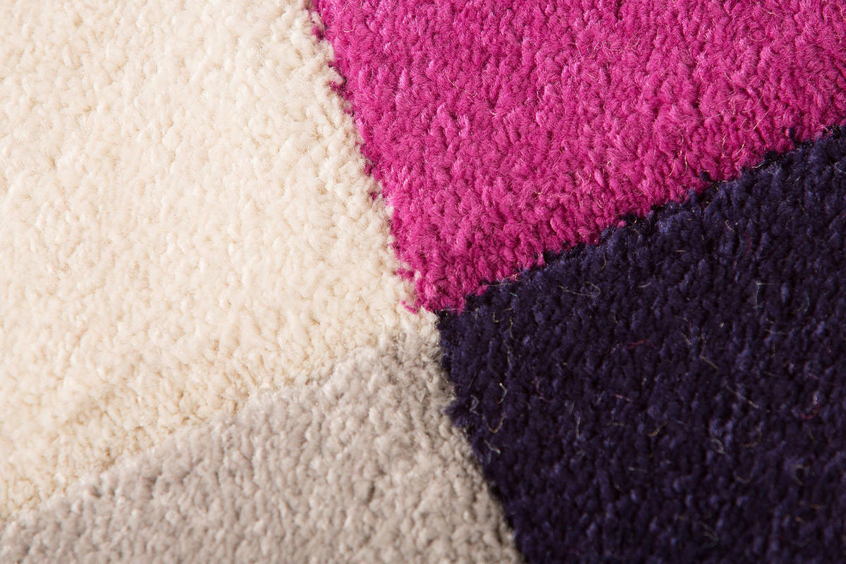 TEPPICH Bunt-Geometrisch-Design, designerstark MEON BEN, Multi 160x160 cm - Multicolor, Textil (160/160cm) - KADIMA DESIGN
