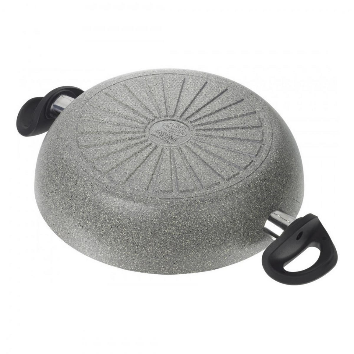 PFANNE Grau 28/28/8 cm FERG3K028D - Grau, Metall (28cm) - Ballarini