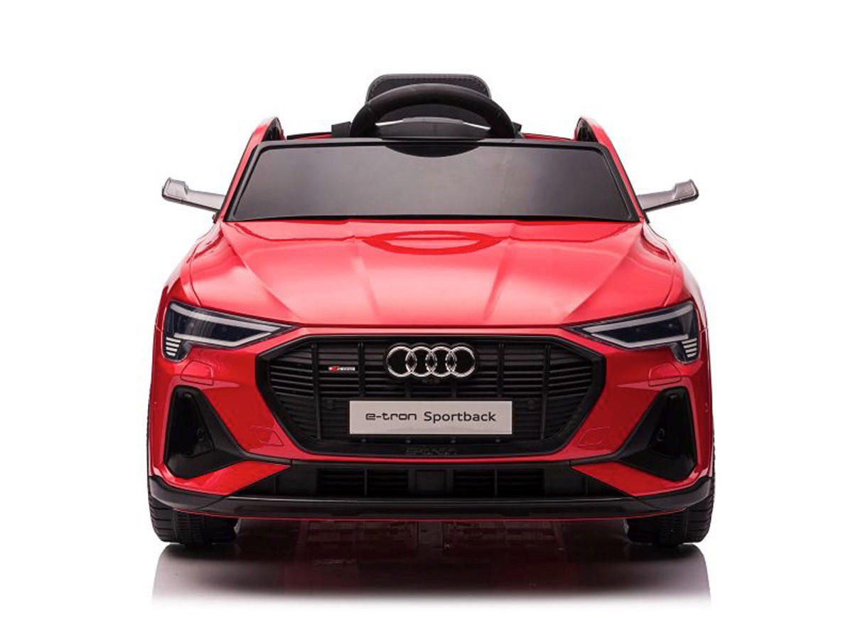 KINDER ELEKTROAUTO Audi e-tron rot - Rot, Kunststoff (108/60/47cm) - TPFLiving