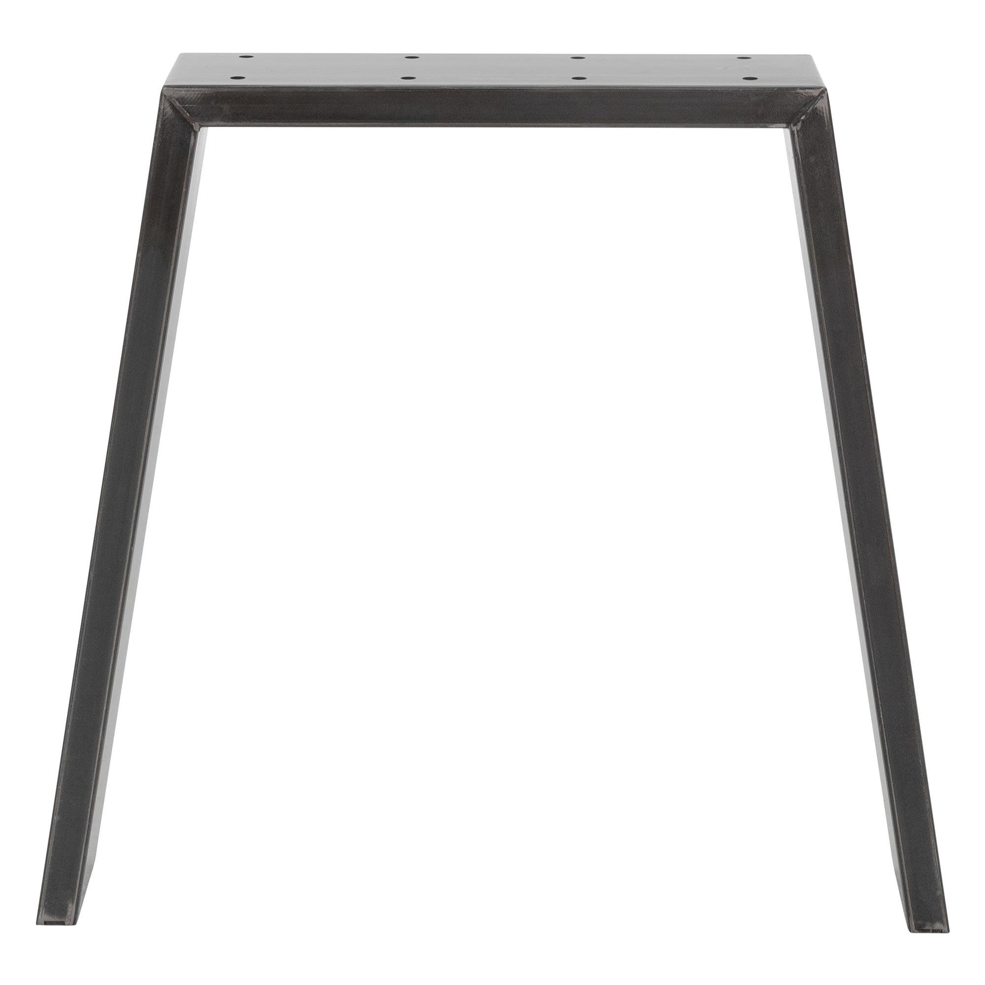 TISCHGESTELL - Anthrazit, Metall (8/42/44cm) - ML-DESIGN
