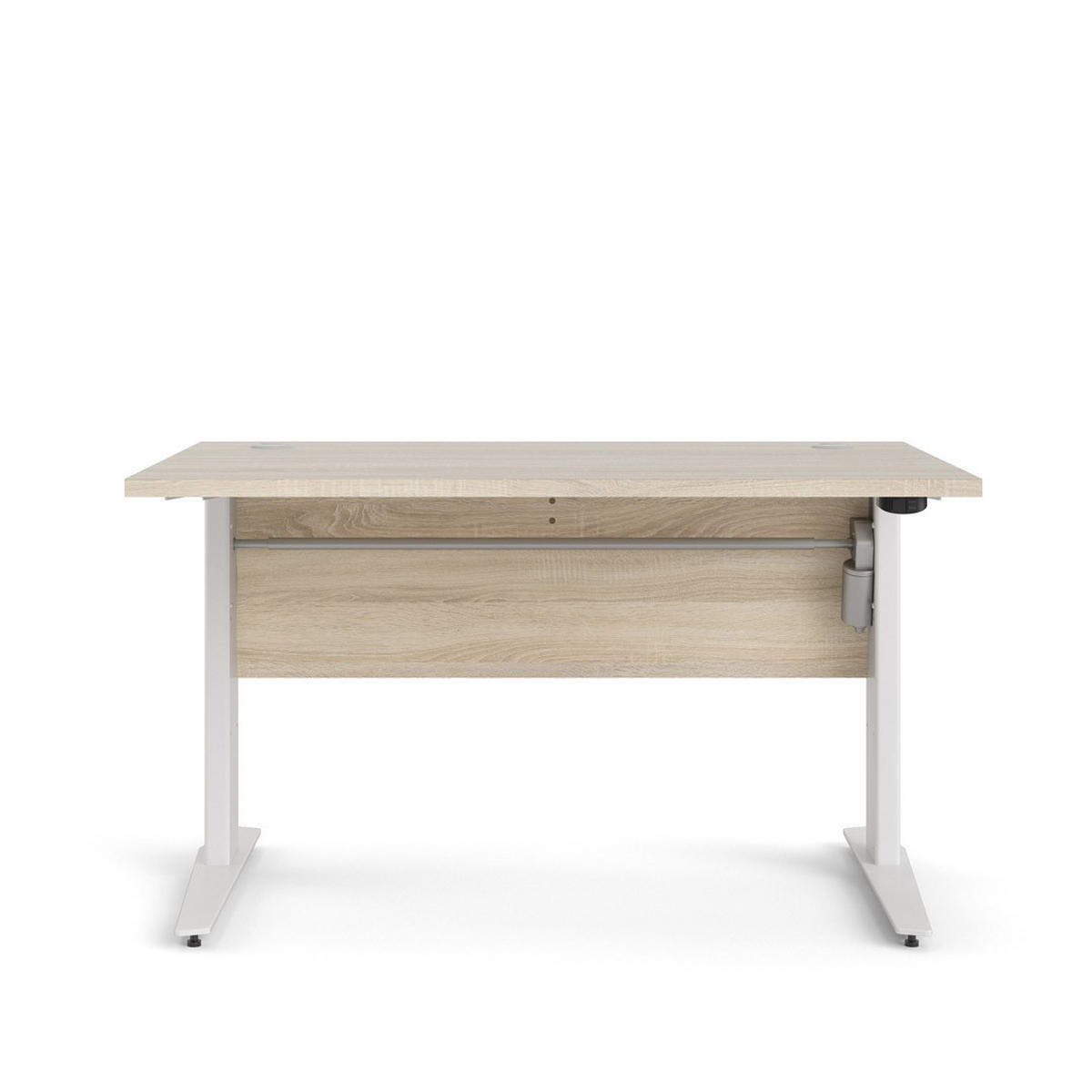 SCHREIBTISCH Eiche Dekor - Eiche Wotan, Holzwerkstoff (81/121/75cm) - ebuy24