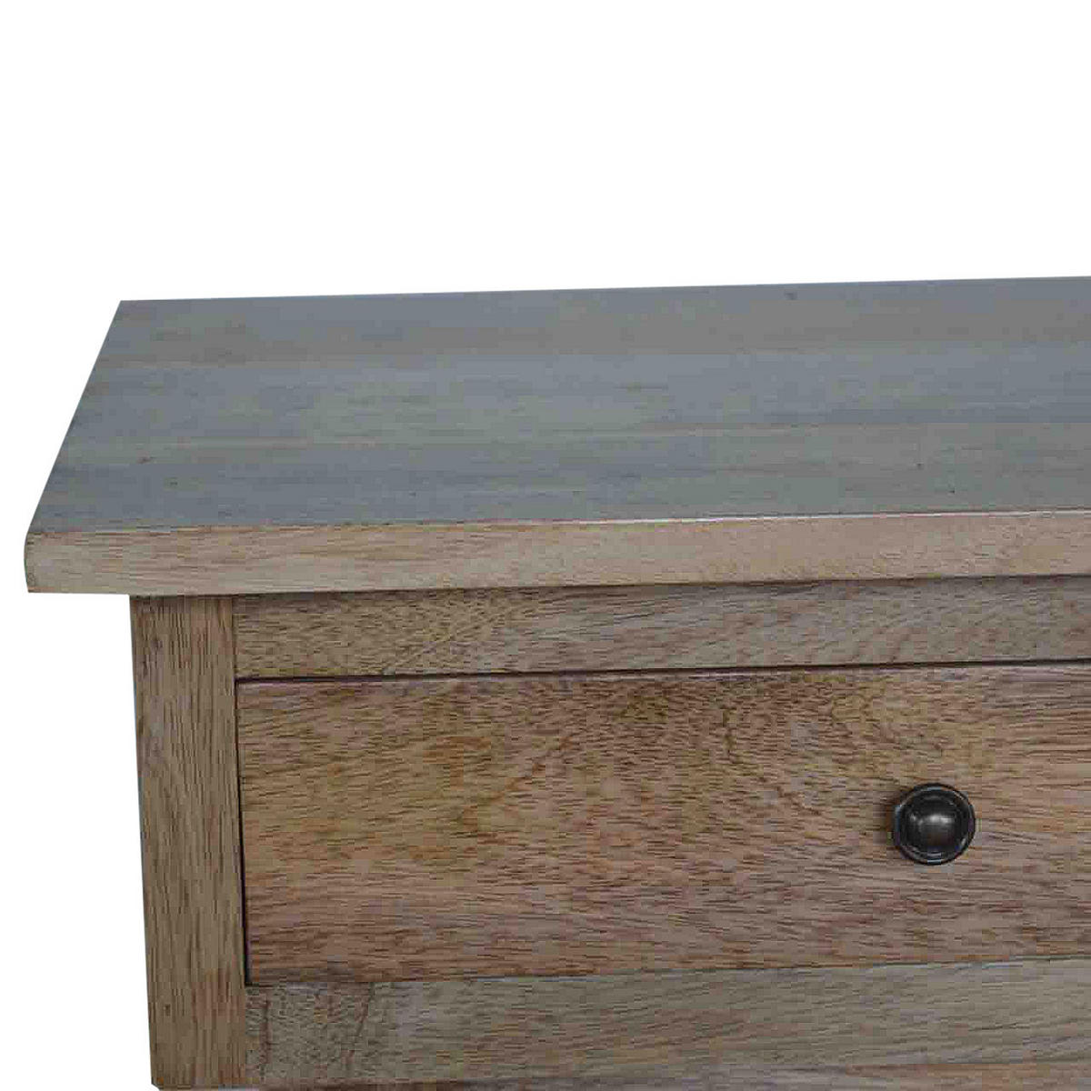 KONSOLENTISCH FÜR DEN FLUR MIT 2 SCHUBLADEN - Beige/Messingfarben, Holz/Metall (40/90/78cm) - Artisan Furniture