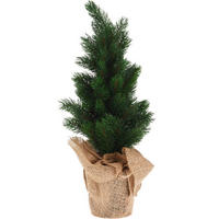 KÜNSTLICHER BAUM Jute 45 cm - Grün, Kunststoff (20/45cm) - Home Styling Collection