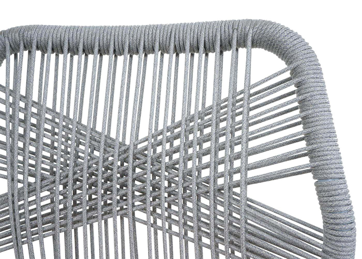 Thumbnail - Proregal Gartenstuhl, Hellgrau, Metall, 2-Sitzer, 45x101x52 cm, Gartenmöbel, Gartenstühle, Gartenstühle