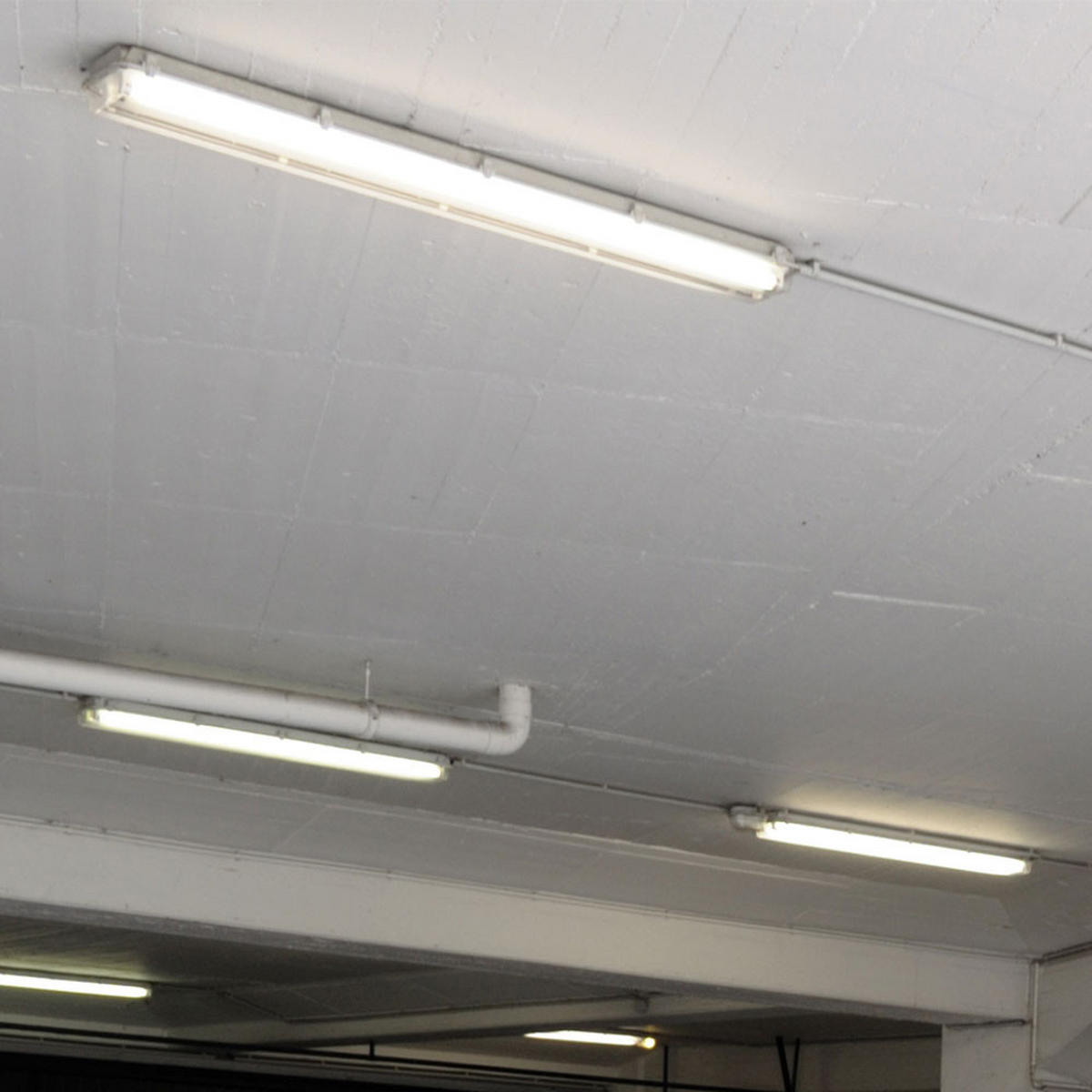 LED DECKENLEUCHTE VT-150148 Weiß - Weiß, Kunststoff (150/7.8/7.2cm)
