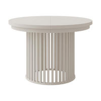 ESSTISCH ausziehbar Komo - Kaschmir, Holz/Holzwerkstoff (100/100/76cm) - MIRJAN24