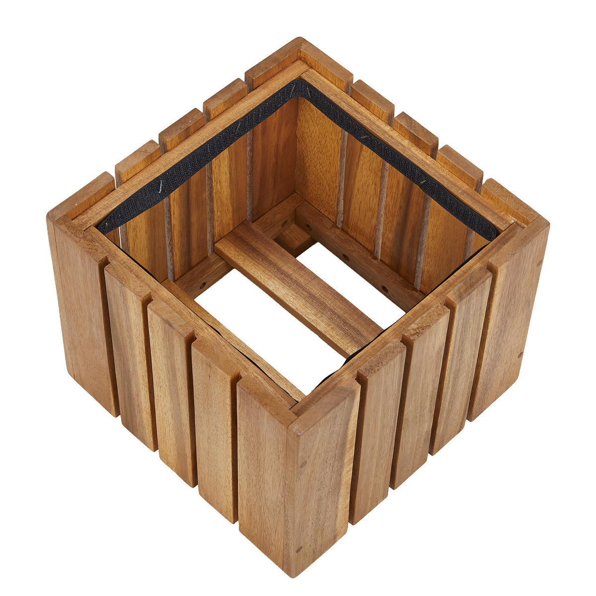 PFLANZTOPF-SET (3-teilig) New Gardening - Braun, Holz (35/30/35cm) - Butlers