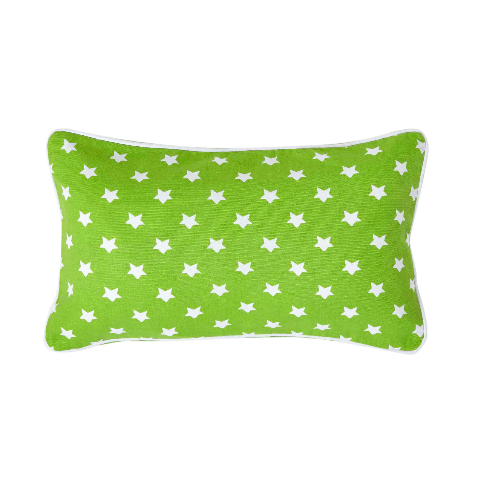 KISSENHÜLLE Sterne 30/50 cm, 100% Baumwolle - Grün, Textil (30/50cm) - Homescapes