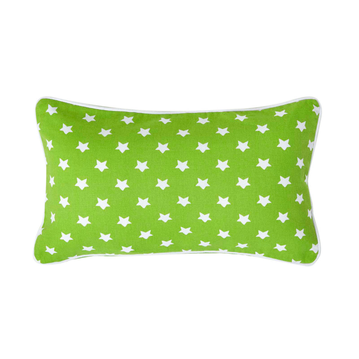 KISSENHÜLLE Sterne 30/50 cm, 100% Baumwolle - Grün, Textil (30/50cm) - Homescapes