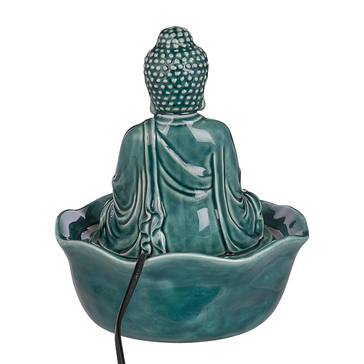 TISCHBRUNNEN Balance - Grün, Keramik (21/24/21cm) - Butlers