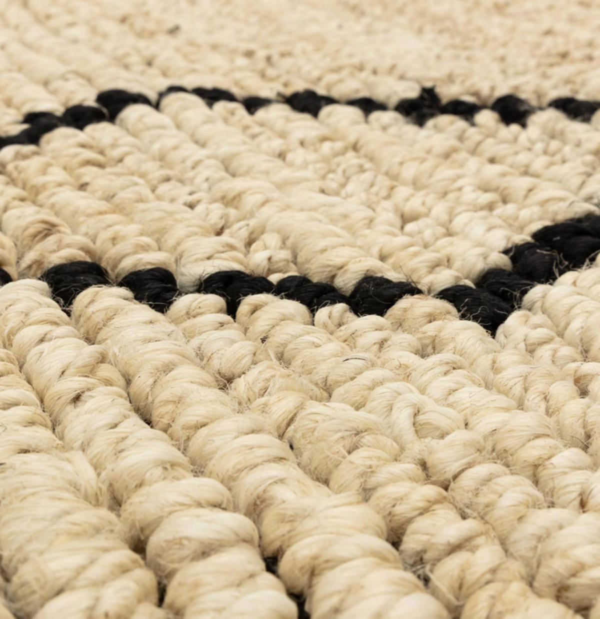 TEPPICH handgewebt Naturfaser AGORA Beige 120 x 170 cm - Beige/Dunkelbraun, Naturmaterialien (120/170cm) - Novatrend