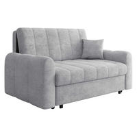 SCHLAFSOFA Viva Moon III - Hellgrau/Schwarz, Holz/Metall (168/85/98cm) - MIRJAN24