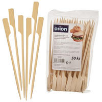 ZAHNSTOCHER für Burger Bambus 15 cm 50 Stück. - Kirschbaumfarben, Holz (15cm) - Orion 