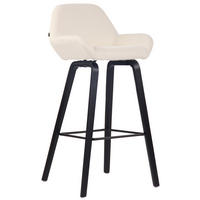 BARHOCKER Stoff creme - Creme, Textil (52/103/51cm) - CLP