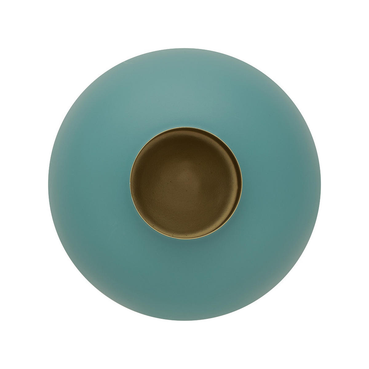 VASE Metal matt hellblau 32 cm - Hellblau, Metall (31cm) - Pip Studio