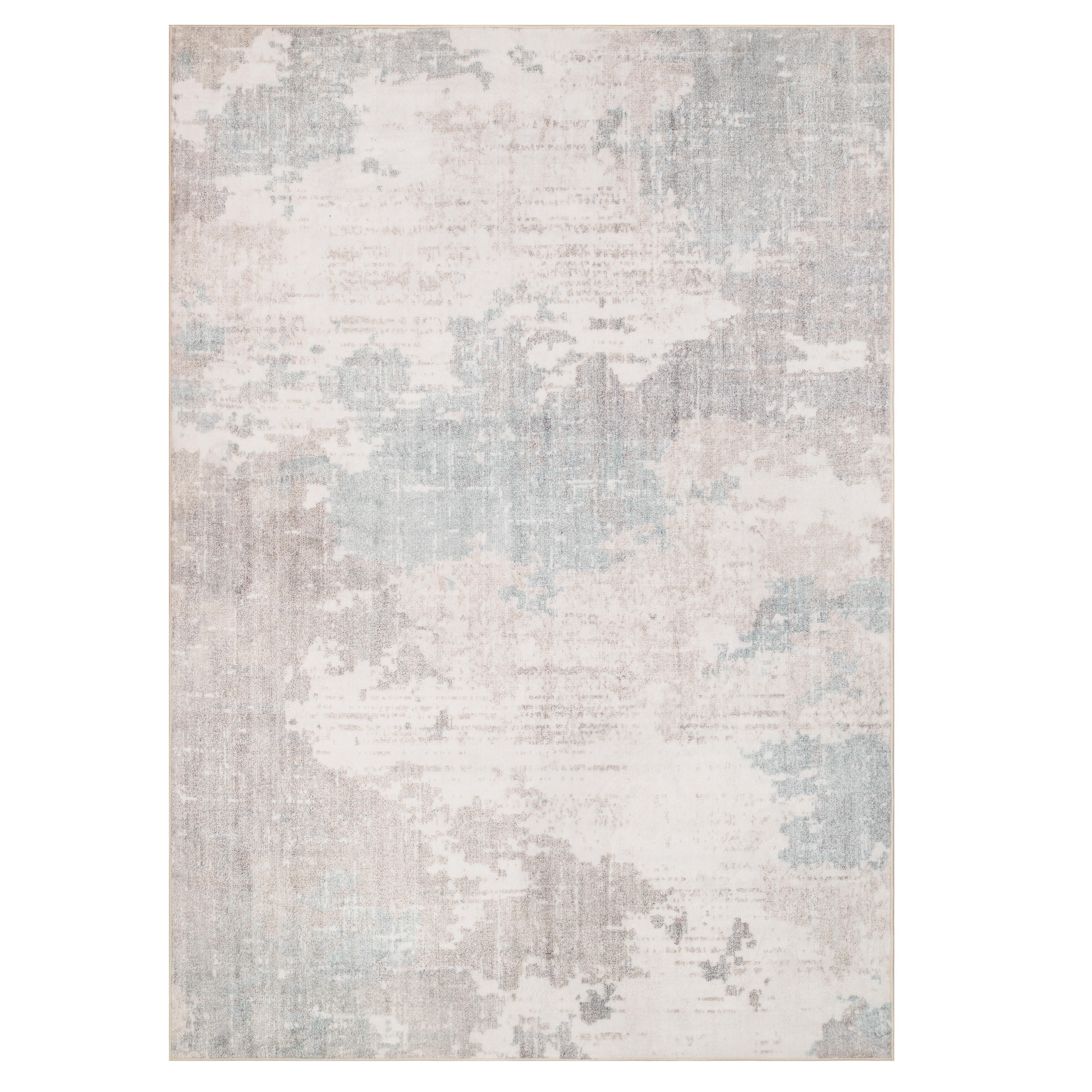 TEPPICH ASH Hellgrau 80/150 cm - Hellgrau, Textil (80/150cm) - Tapiso