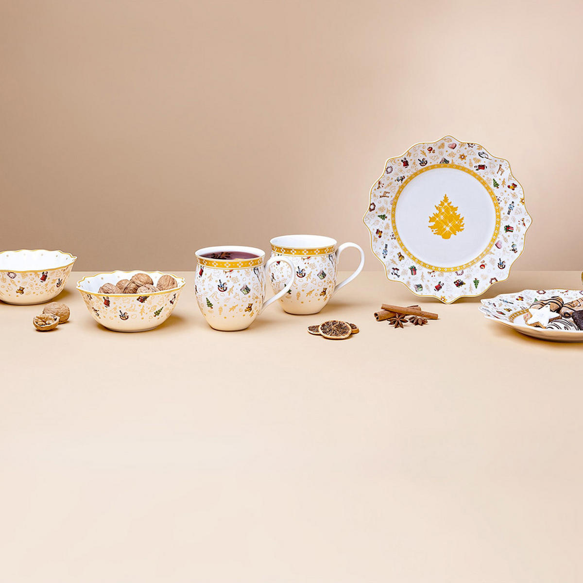 FRÜHSTÜCKS-SET Toy's Delight bunt 6er Set - Multicolor, Keramik (1/1/1cm) - Villeroy & Boch