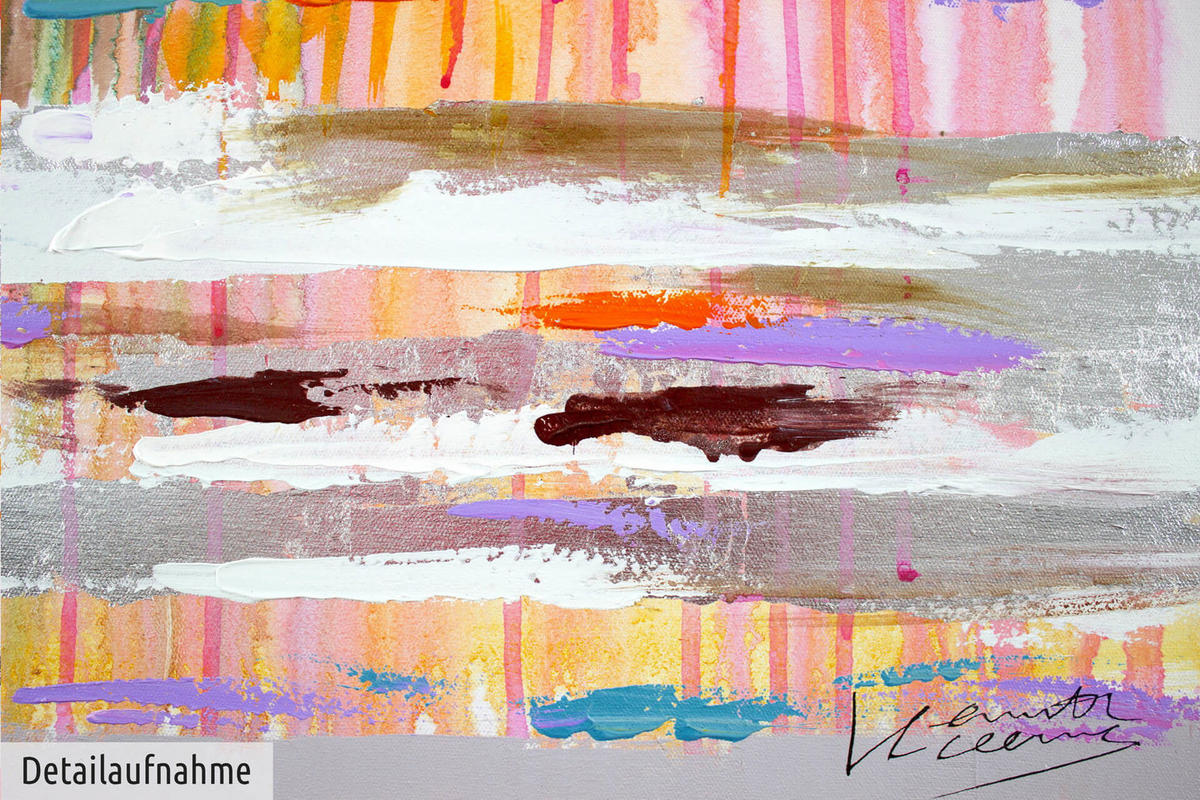 ÖLGEMÄLDE 60/60 cm - Multicolor, Holz/Textil (1.12/60cm) - KUNSTLOFT