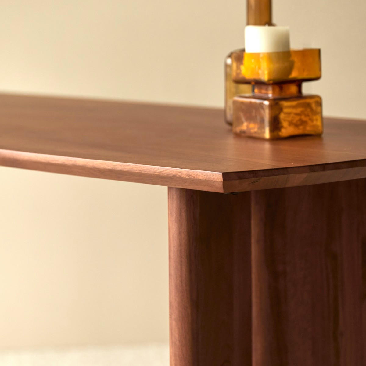 SCHREIBTISCH Suzanne Braun aus Akazie - Braun, Holz (60/160/75cm) - Tikamoon