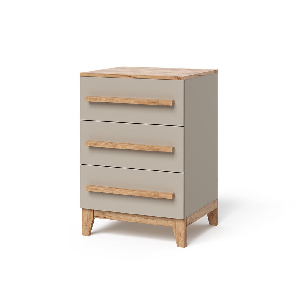 KREDENC Malia Kašmír - kašmírová, kompozitní dřevo (60/88/53.4cm) - VitaliSpa