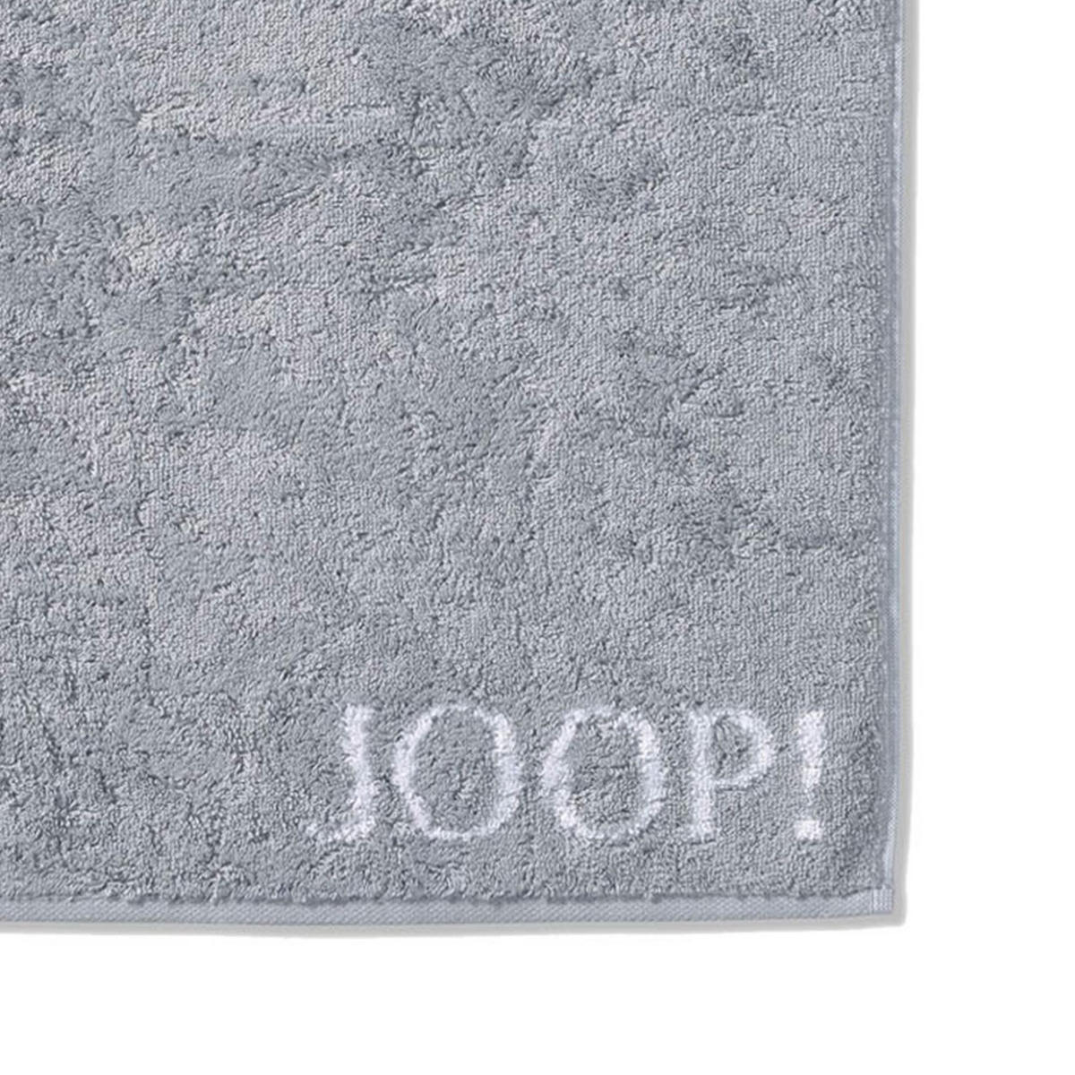 GÄSTETUCH Unisex Classic Frottier Grau 3er Pack Baumwolle - Grau, Textil (200/135cm) - Joop!