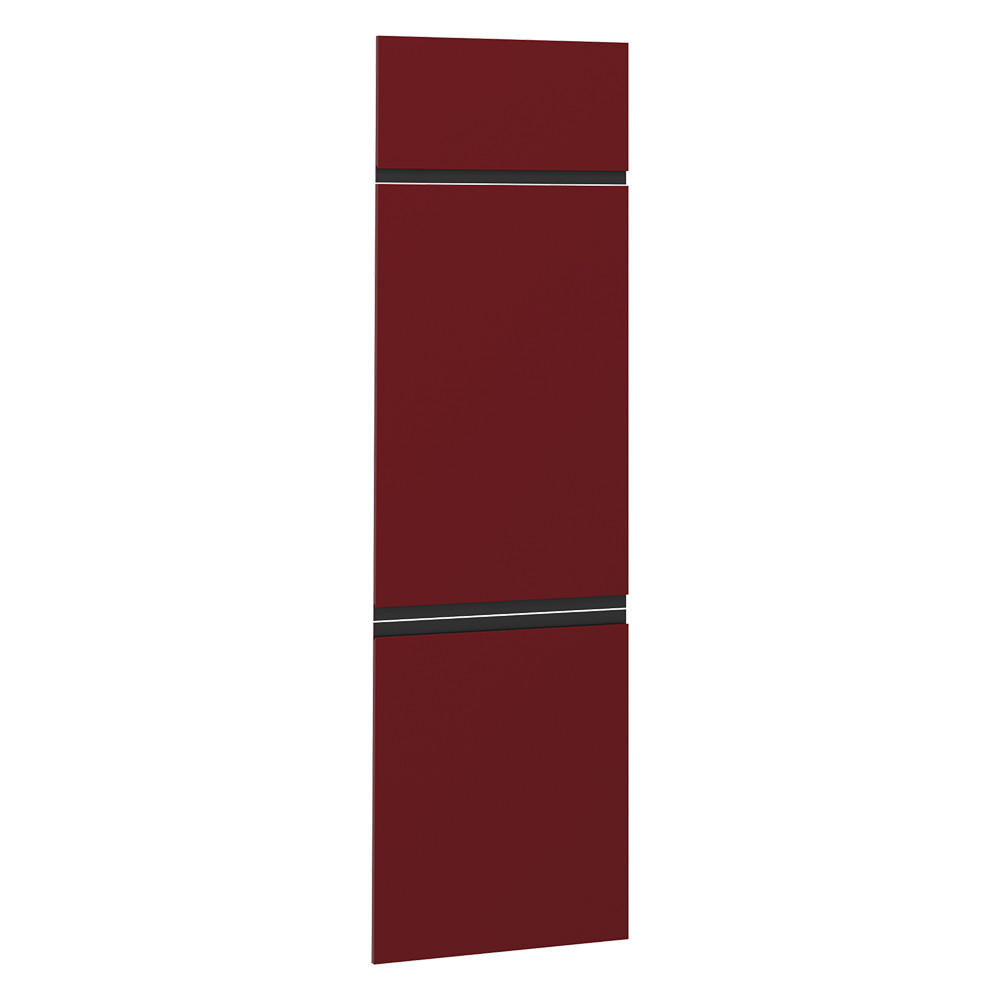 Vicco KUCHYŇSKÁ DVÍŘKA R-Line Červená 59.6 x 196 cm nábytková čela pro skříň k vestavné lednici