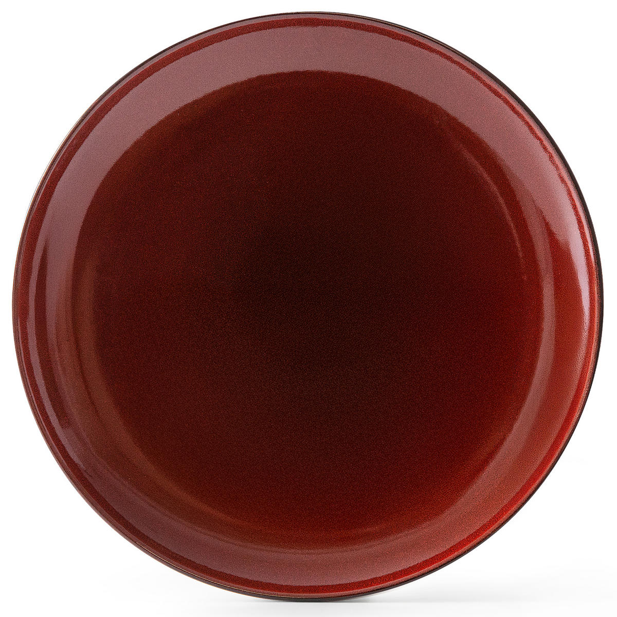 TELLER-SET SPEISETELLERSET GAMBIA 6-tlg - Rot, Keramik (27cm) - Ritzenhoff Breker