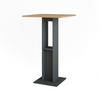BARTISCH Repose Goldkraft Eiche/Anthrazit 65 x 65 cm - Honigeiche/Anthrazit, Holzwerkstoff (65/65/106cm) - Vicco