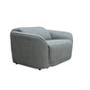 RELAXSESSEL elektrisch - melierter Stoff - Grau - OZARTO - Grau, Textil (121/77/107cm) - Vente-Unique