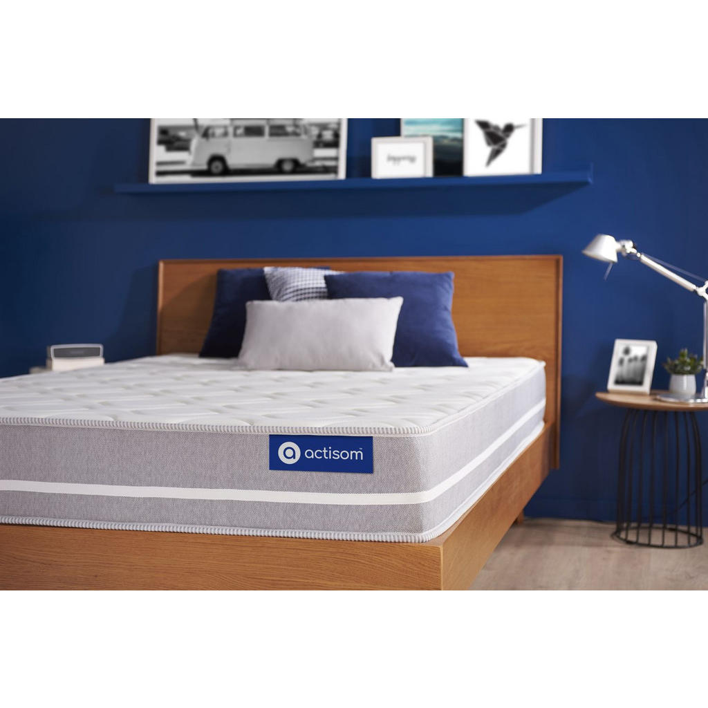 Thumbnail - Actisom Matratze, Weiß, Textil, H1, 100x210 cm, Oeko-Tex® Standard 100, Schlafzimmer, Matratzen Shop, Matratzen, Taschen...