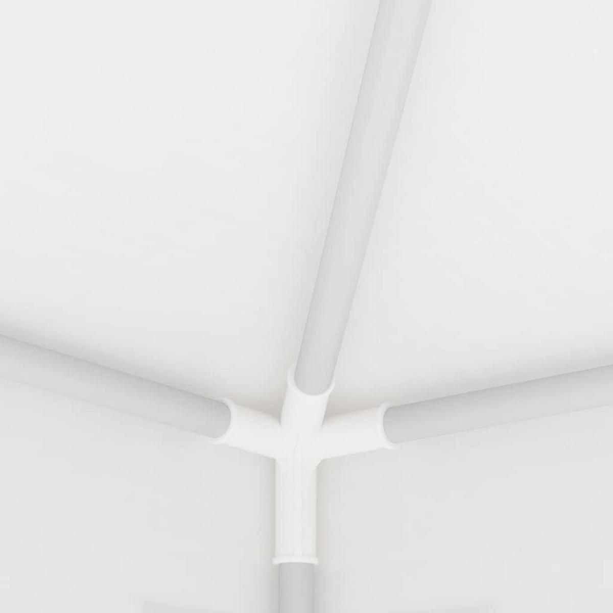 PROFI-PARTYZELT Mit Seitenwänden 2.5/2.5 M Weiss 90 G/M² - Weiß, Kunststoff (250/240/250cm) - vidaXL