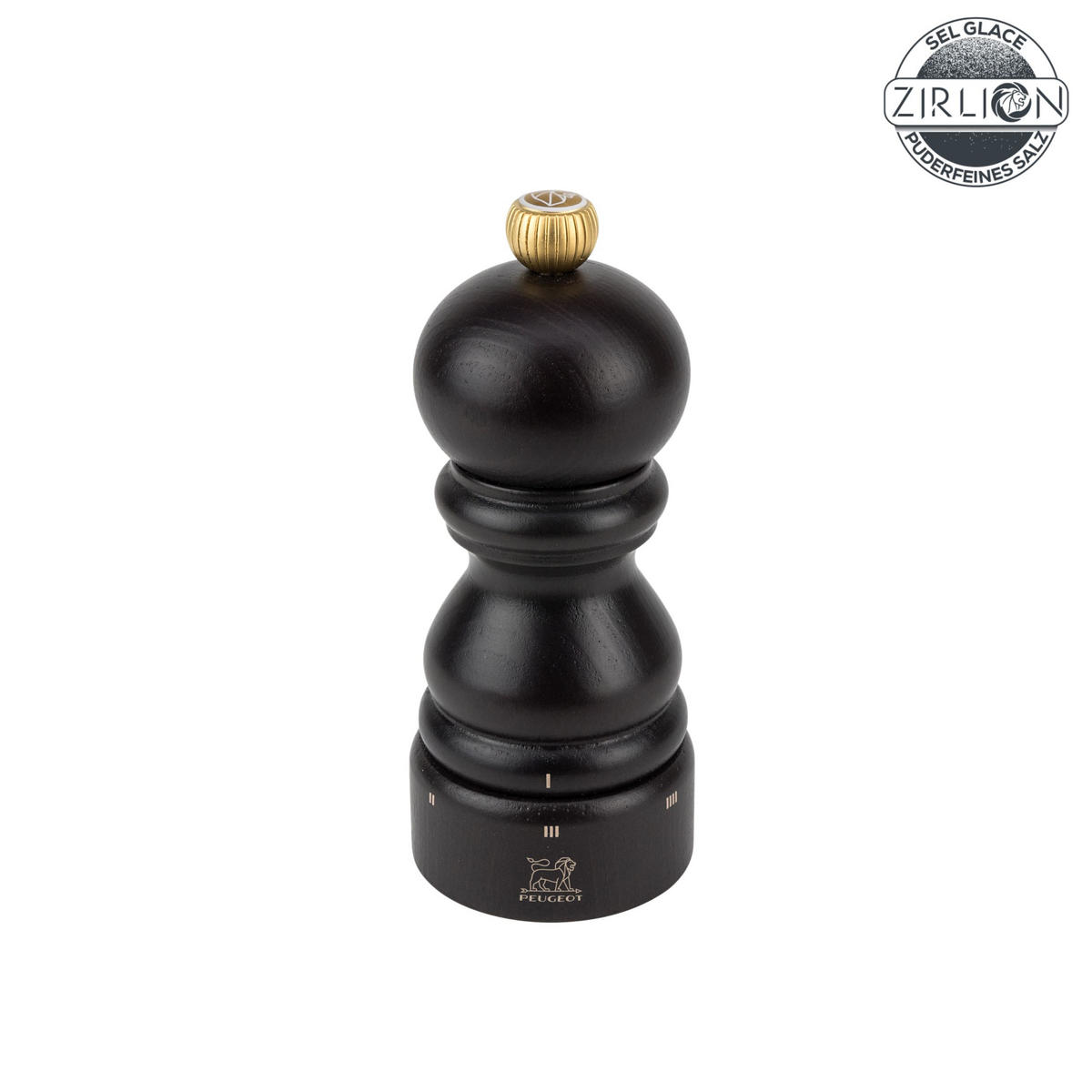 SALZMÜHLE Paris uSelect 12cm Buchenholz Schokolade Zirkonia-Mahlwerk - Braun, Holz (5.9/12/5.9cm) - PEUGEOT