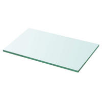 REGALBODEN Glas Transparent 30/15 Cm - Transparent, Glas (15/0.8/30cm) - vidaXL