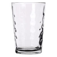 TRINKGLAS-SET Relief 8er-Pack transparent - Klar, Glas - Excellent Houseware