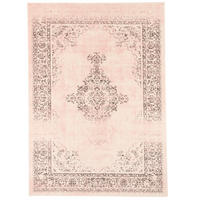 DESIGNER KURZFLOR TEPPICH MODERNE MUSTER - Hellrosa, Textil (80/150cm) - Pergamon