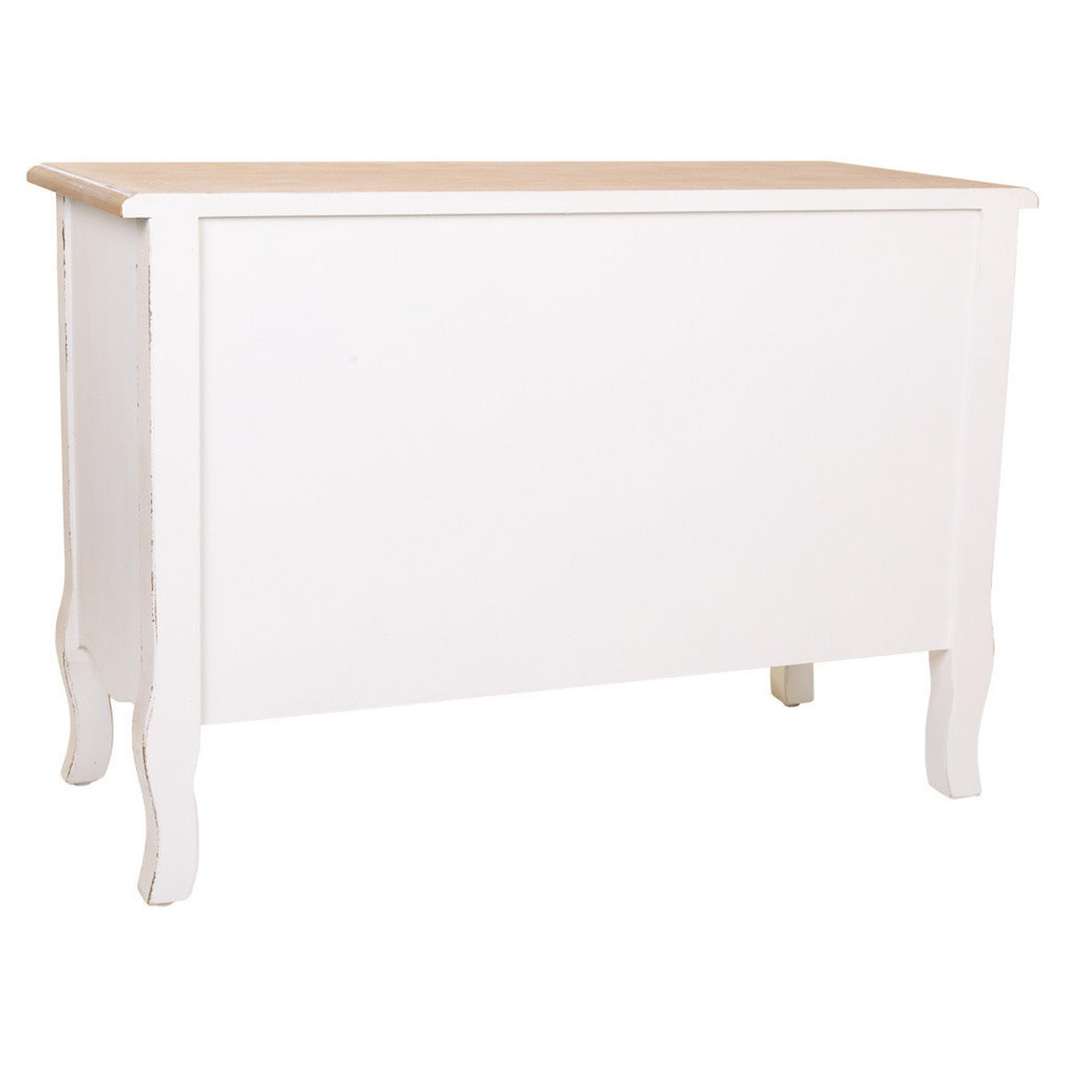BUFFET 83x36x57 cm - Weiß, Holz (83/56.5/36cm) - Wanderlust