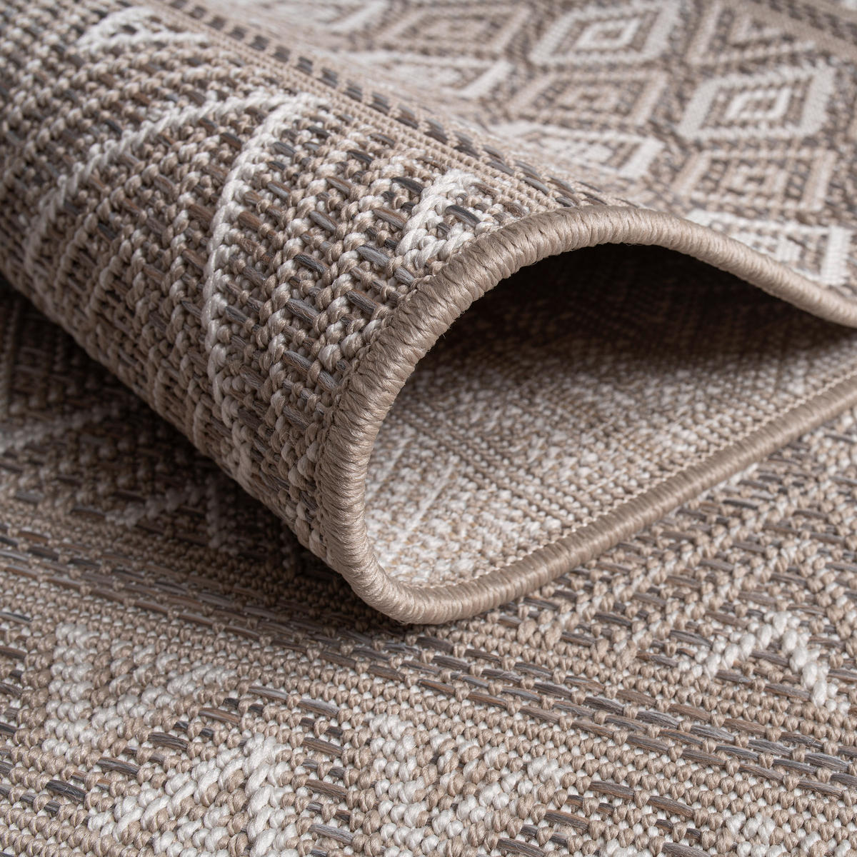 OUTDOORTEPPICH 200/280 cm Vermont 190 - Beige, Textil (200/280cm) - Paco Home