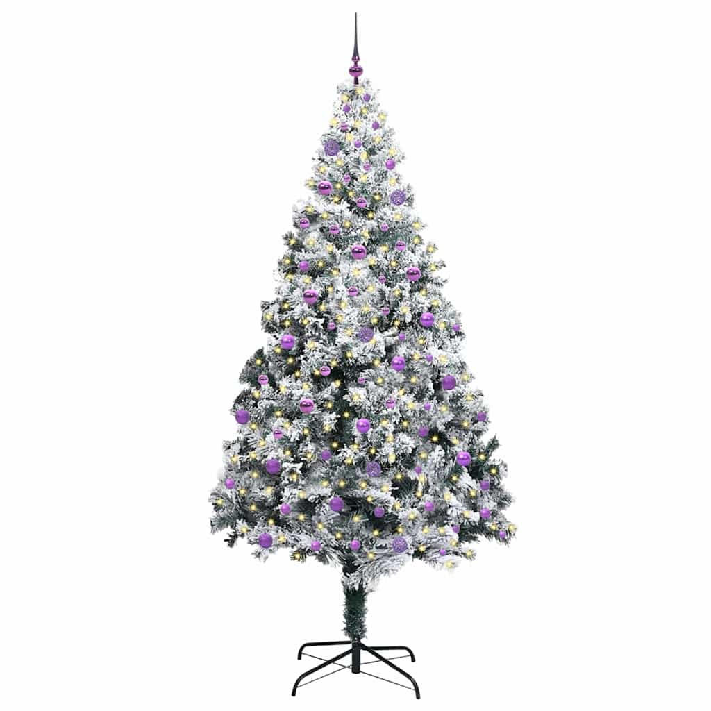 vidaXL Weihnachtsbaum Weiß 240 cm
